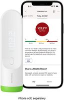 Withings - Thermo Smart Non-Contact Thermometer - White - Angle