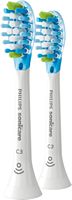 Philips Sonicare - Premium Plaque Control Brush Heads (2-Pack) - White - Angle