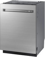 Dacor - Top Control Built-In Dishwasher with Stainless Steel Tub, WaterWall™, ZoneBooster™, AutoR... - Angle