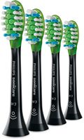 Philips Sonicare - Premium White Brush Heads (4-Pack) - Black - Angle