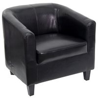 Alamont Home - Hercules Contemporary Fabric Big & Tall Executive Swivel Office Chair with Headres... - Angle