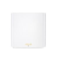 ASUS - ZenWiFi XD6 WiFi 6 Dual-Band Mesh Router (3-Pack) - White - Angle