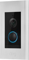 Ring - Video Doorbell Elite - WHITE - Angle