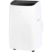 TCL - Q-Series 450 Sq. Ft. Smart Inverter Portable Air Conditioner - White - Angle