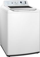 Insignia™ - 4.1 Cu. Ft. High Efficiency Top Load Washer - White - Angle