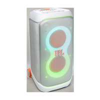 JBL - PartyBox Stage 320 Portable Wireless Party Speaker - White - Angle