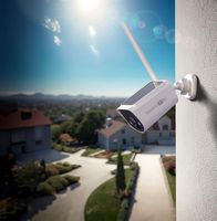 Swann - MaxRanger Version 2 4K Solar Wireless Security System W/ Base Station & 2 Forever Charged... - Angle