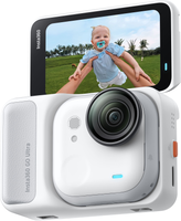 Insta360 - GO Ultra Action Camera - White - Angle