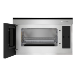 KitchenAid - 1.1 Cu. Ft. Built-In Microwave with Convection - Stainless Steel - Angle