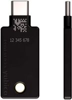 Yubico - YubiKey 5C NFC - Two-Factor authentication (2FA) Security Key, Connect via USB-C or NFC,... - Angle