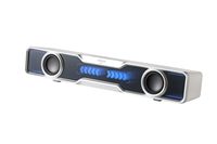 Edifier - QS30 2.0 Bluetooth Gaming Soundbar with Halo Lighting (1-Piece) - White - Angle