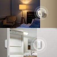 TP-Link - Tapo TTB10 Smart Sensor Starter Kit - Motion Detector, Contact Sensors, and Hub Include... - Angle
