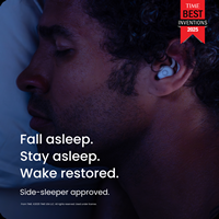 Ozlo - Sleepbuds – Snore-Blocking, Science-Backed Bluetooth Earbuds for Deep Sleep and Side-Sleep... - Angle