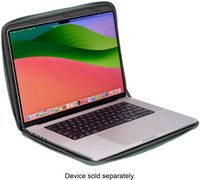 Thule - Gauntlet Laptop Sleeve Laptop Case for 14” Apple MacBook Pro, 13” Apple MacBook Pro, Air,... - Angle