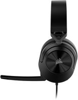 CORSAIR - HS55 SURROUND v2 Wired Gaming Headset for PC, Mac, PS5, PS4, Xbox, Switch, and Mobile -... - Angle