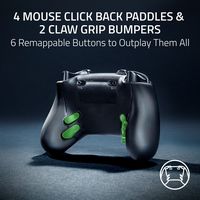 Razer - Wolverine V3 Pro Wireless Gaming Controller with 6 Remappable Buttons, Fast Triggers, Des... - Angle