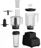 bella PRO - MasterBlend 3-in-1 Prep System with Blender, Personal Blender & Food Processor - Blac... - Angle