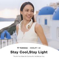 TORRAS - COOLiFY Air Instant Cooling and Heat Therapy Ultra-Light Personal Cooling Bladeless Port... - Angle