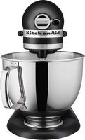 KitchenAid - Artisan Series 5 Quart Tilt-Head Stand Mixer - KSM150PSBM - Black Matte - Angle