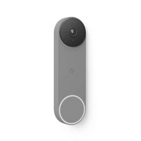 Google - Nest Wi-Fi Video Doorbell - Battery Operated - Ash - Angle