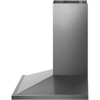 LG STUDIO - 30 inches - Convertible - Wall Range Hood - Stainless Steel - Angle