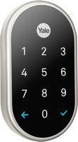 Nest x Yale - Smart Lock Wi-Fi Replacement Deadbolt with App/Keypad/Voice assistant Access - Sati... - Angle