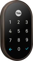 Nest x Yale - Smart Lock Wi-Fi Replacement Deadbolt with App/Keypad/Voice assistant Access - Oil ... - Angle