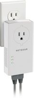 NETGEAR - Powerline 2000 + Extra Outlet - Angle