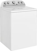 Whirlpool - 3.9 Cu. Ft. Top Load Washer with Water Level Selection - White - Angle