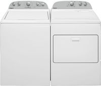 Whirlpool - 7 Cu. Ft. Gas Dryer with AutoDry Drying System - White - Angle