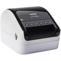 Brother - QL-1110NWB Wide Format, Professional Thermal Label Printer with Multiple Connectivity o... - Angle