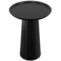 Simpli Home - Dayton Wooden Accent Table - Black - Angle