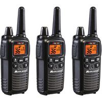 Midland - 30-Mile, 36-Channel FRS/GMRS 2-Way Radios (3-Pack) - Angle