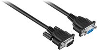 Insignia™ - 10' Monitor VGA Extension Cable - Black - Angle