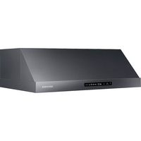 Samsung - 30 inches - Externally Vented & Recirculating - Under cabinet Range Hood - Black Stainl... - Angle