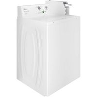 Whirlpool - 3.3 Cu. Ft. Commercial Top Load Washer with Coin Slide - White - Angle