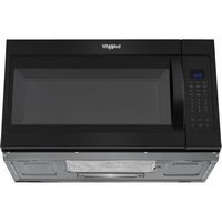 Whirlpool - 1.9 Cu. Ft. Over-the-Range Microwave - Black - Angle