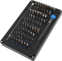 iFixit - Mako 64-Bit Driver Kit - Black/Blue - Angle