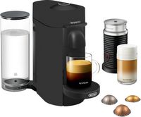 De'Longhi - Nespresso Vertuo Plus Deluxe Coffee and Espresso Maker with Aeroccino Milk Frother - ... - Angle