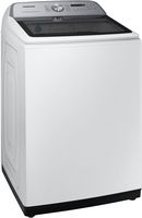 Samsung - 5.0 Cu. Ft. High-Efficiency Top Load Washer with Super Speed - White - Angle