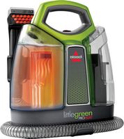 BISSELL - Little Green ProHeat Corded Handheld Deep Cleaner - Titanium With Chacha Lime Accents - Angle