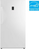 Insignia™ - 17 Cu. Ft. Garage Ready Convertible Upright Freezer with ENERGY STAR Certification - ... - Angle