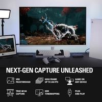 Elgato - 4K X 4K144 HDR10 External Capture Card with HDMI 2.1 for PS5, PS4/Pro, Xbox Series X/S, ... - Angle