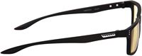 GUNNAR - Vertex  Computer Glasses with Blue Light Reduction , Amber Lenses - Onyx - Angle