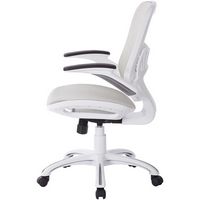 OSP Home Furnishings - Riley Office Chair - White - Angle