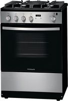 Frigidaire - 1.9 Cu. Ft. Freestanding Gas Range - Stainless Steel - Angle