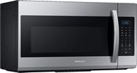 Samsung - 1.9 Cu. Ft.  Over-the-Range Microwave with Sensor Cook - Stainless Steel - Angle