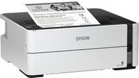 Epson - EcoTank ET-M1170 Wireless Monochrome SuperTank Printer - White - Angle