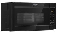 Maytag - 1.7 Cu. Ft. Over-the-Range Microwave - Black - Angle