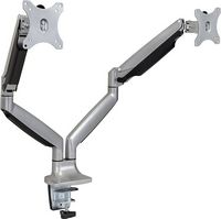 Mount-It! - Dual Monitor Desk Mount With Gas Spring Arms Up to 32